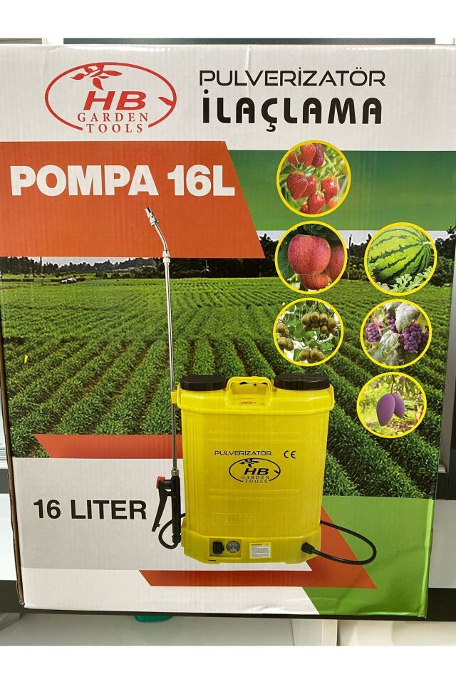 Hb Garden 16 Lt Şarjlı İlaçlama Pompası Farklı Renklerde