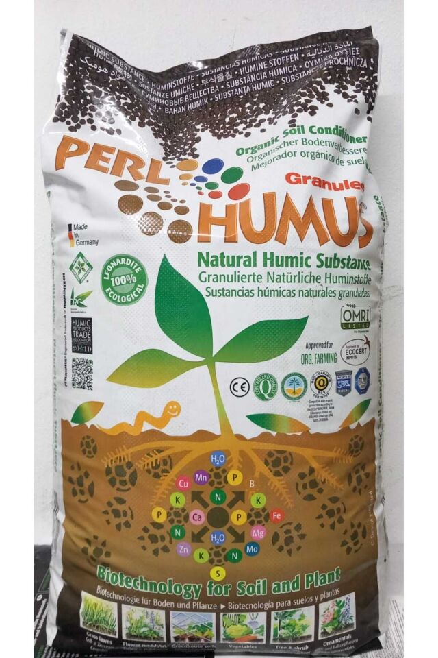 Perlhumus Organik Toprak Düzenleyici Hümikasit 20kg