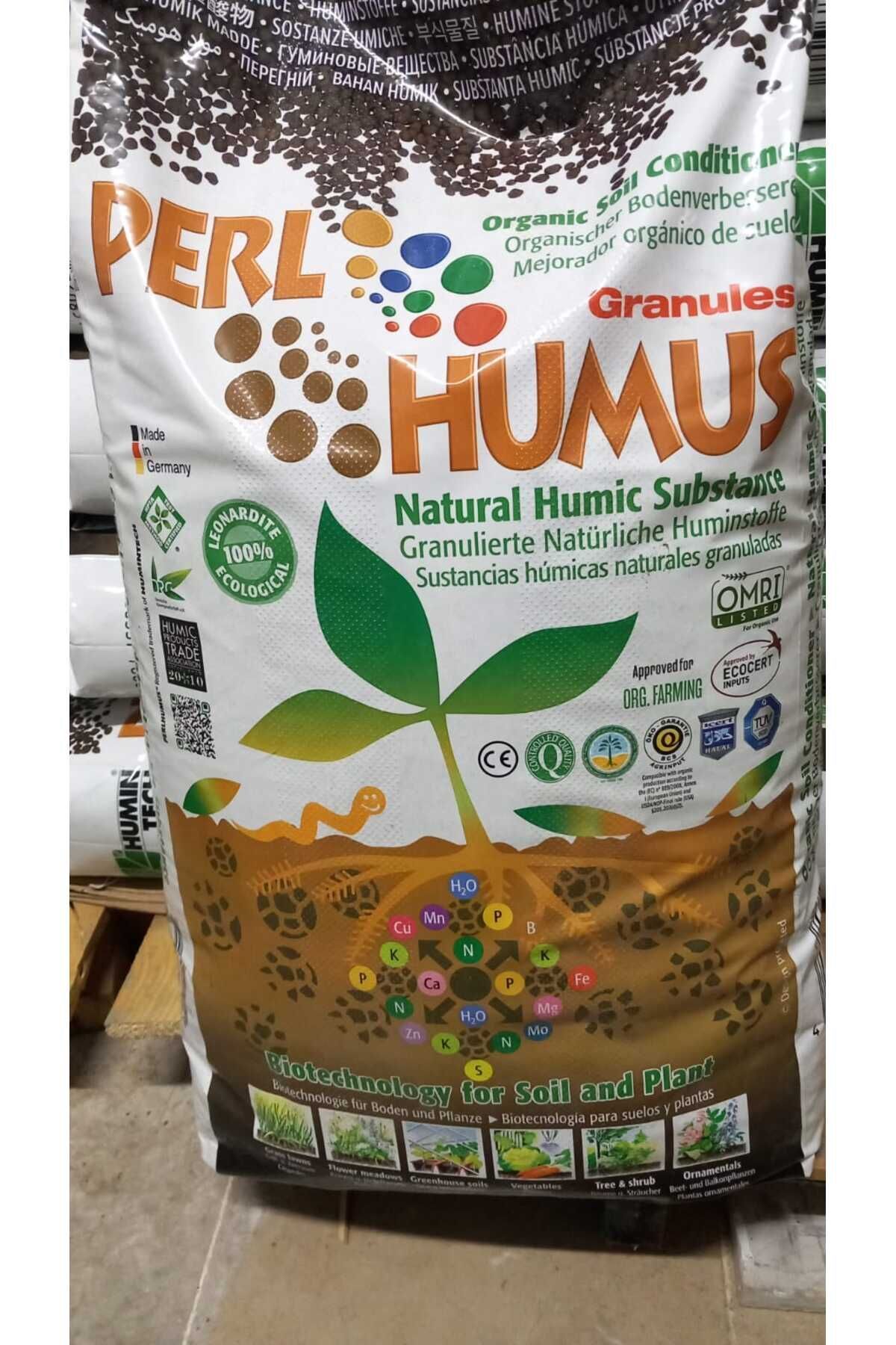 Perlhumus Organik Toprak Düzenleyici Hümikasit 20kg