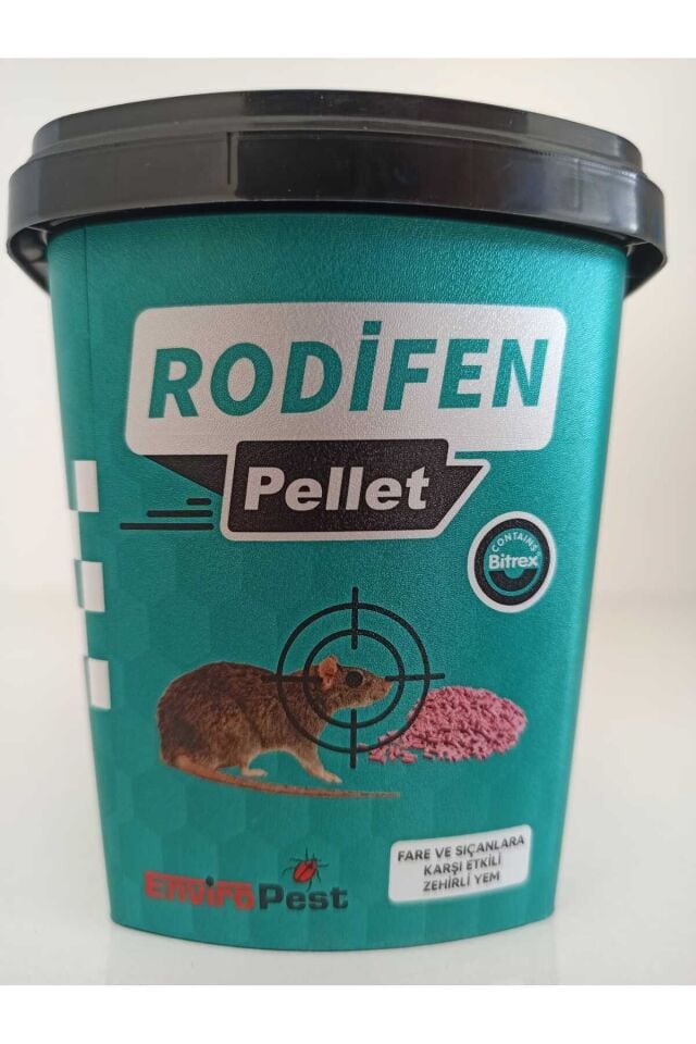 Rodifen Fare Ve Sıçanlara Etkili Pellet Yem 80 Gr