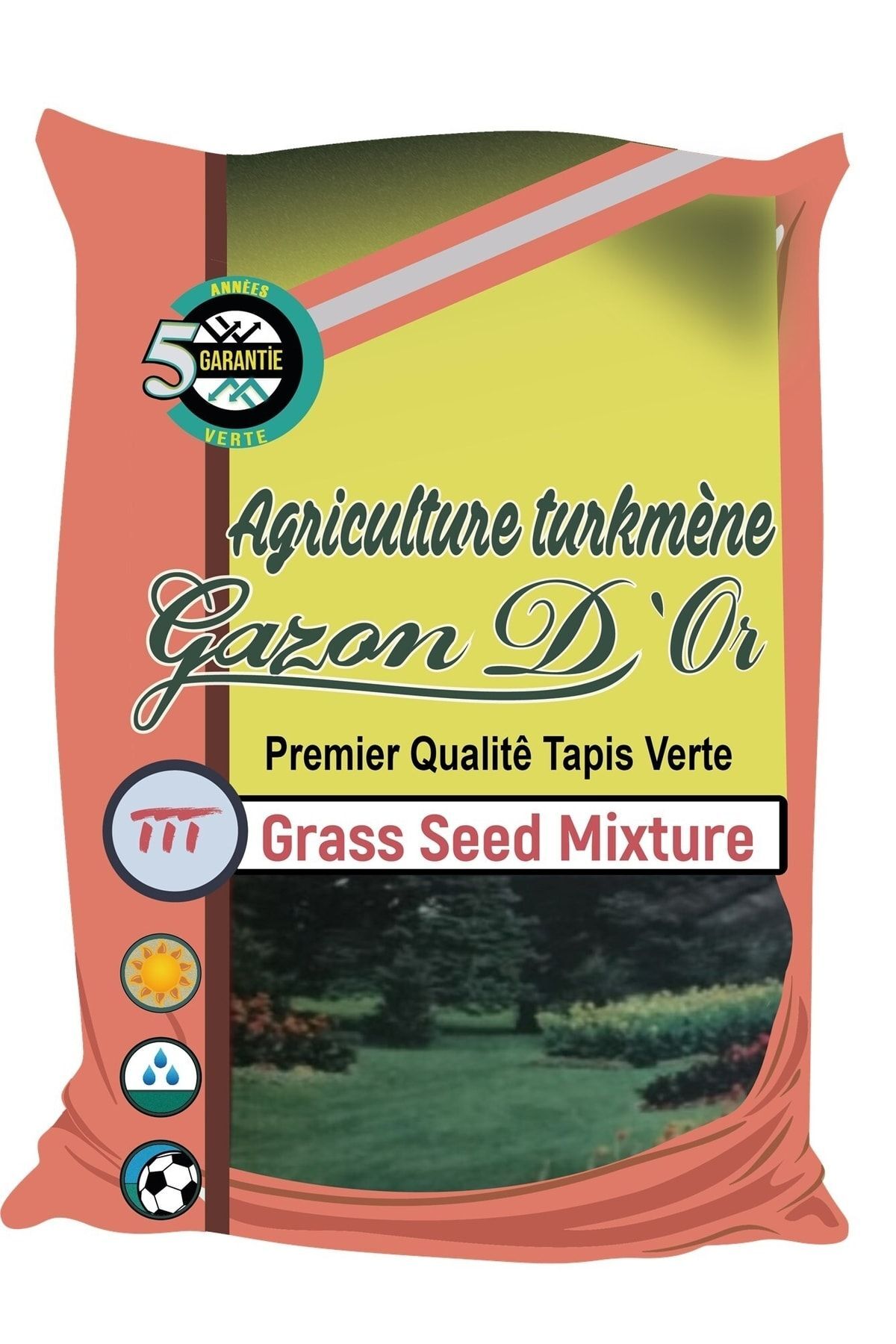 Gazan D'or 6s Karışım Symrna Çim Tohumu (10 KG)