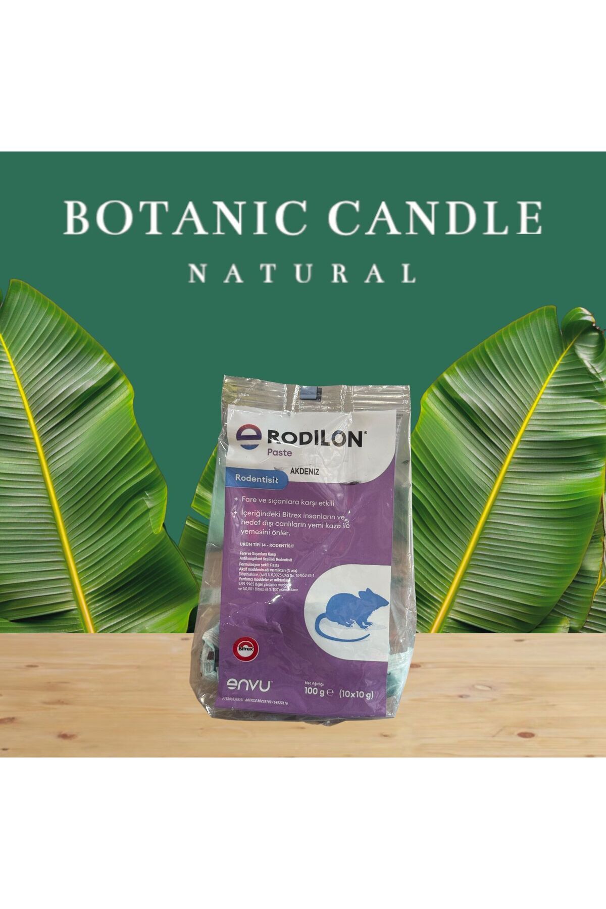 Envu Rodilon Pasta Fare Zehiri (10X10GR)