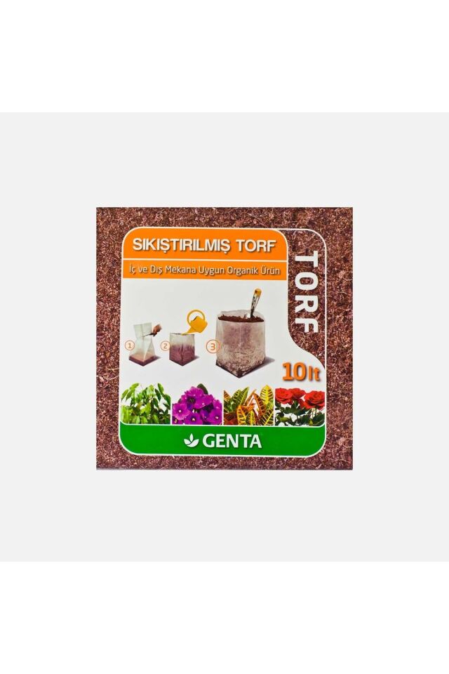 Sıkıştırılmış Torf Cocopeat 10 lt