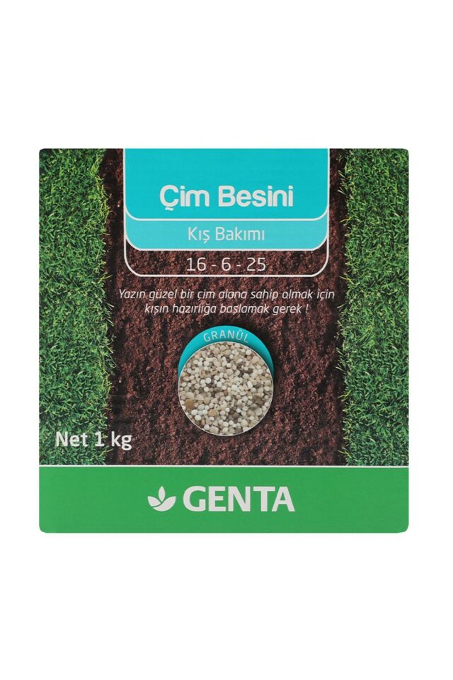 Kış Bakım Çim Besini Çim Gübresi 1 Kg