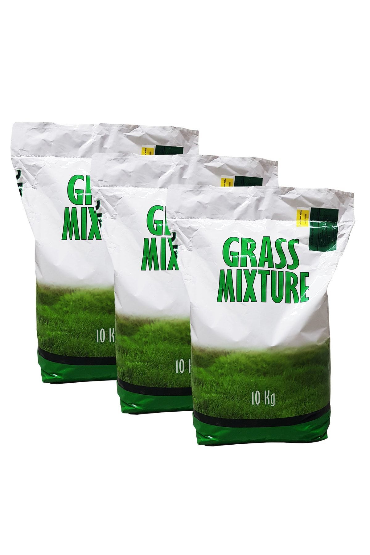 30 Kg. Çim Tohumu 6m Grass Mixture 3 Çuval Ithal Karışım Çim Tohumu Özel Tohum