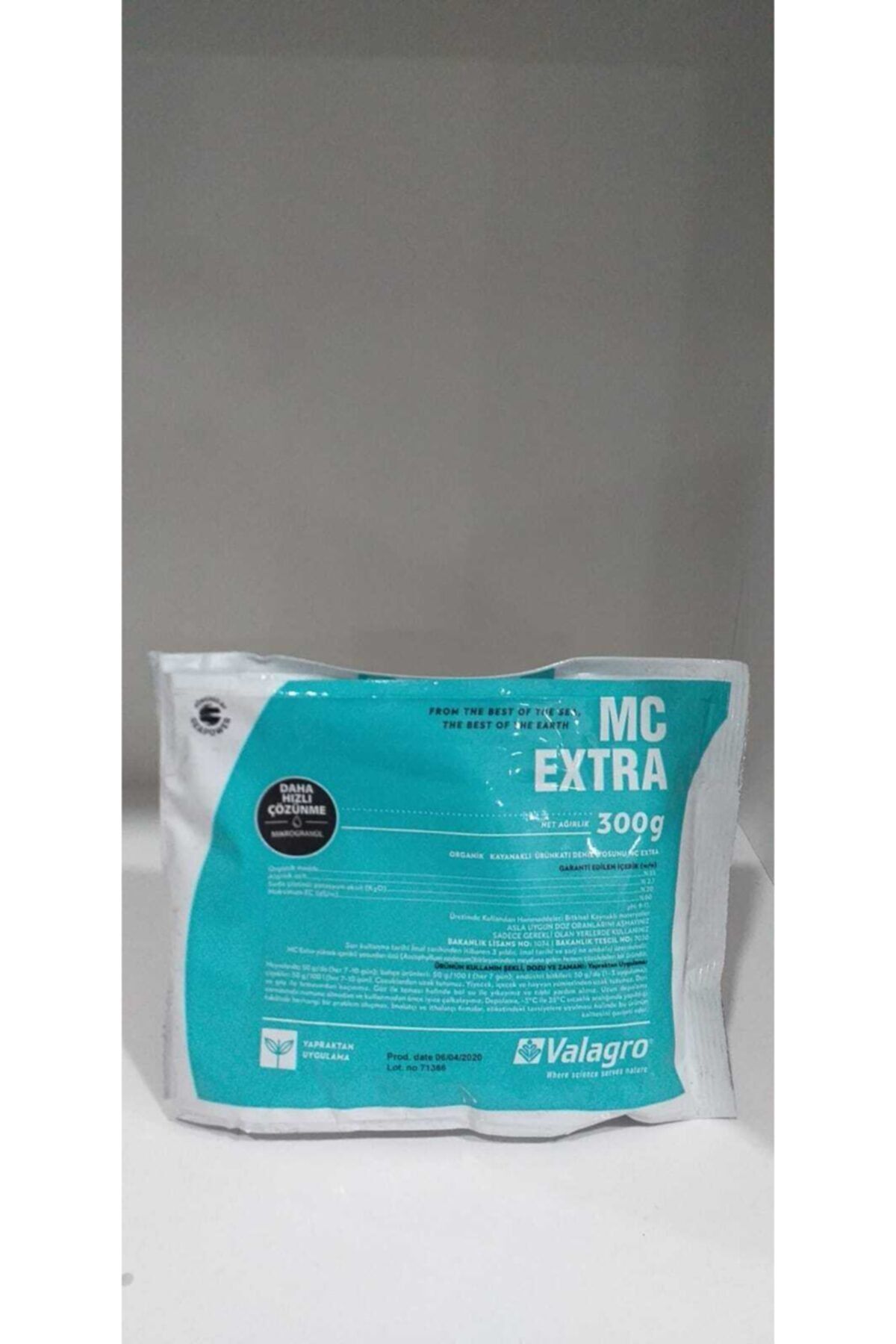 Mc Extra 300 gr Organik Kaynaklı Katı Deniz Yosunu