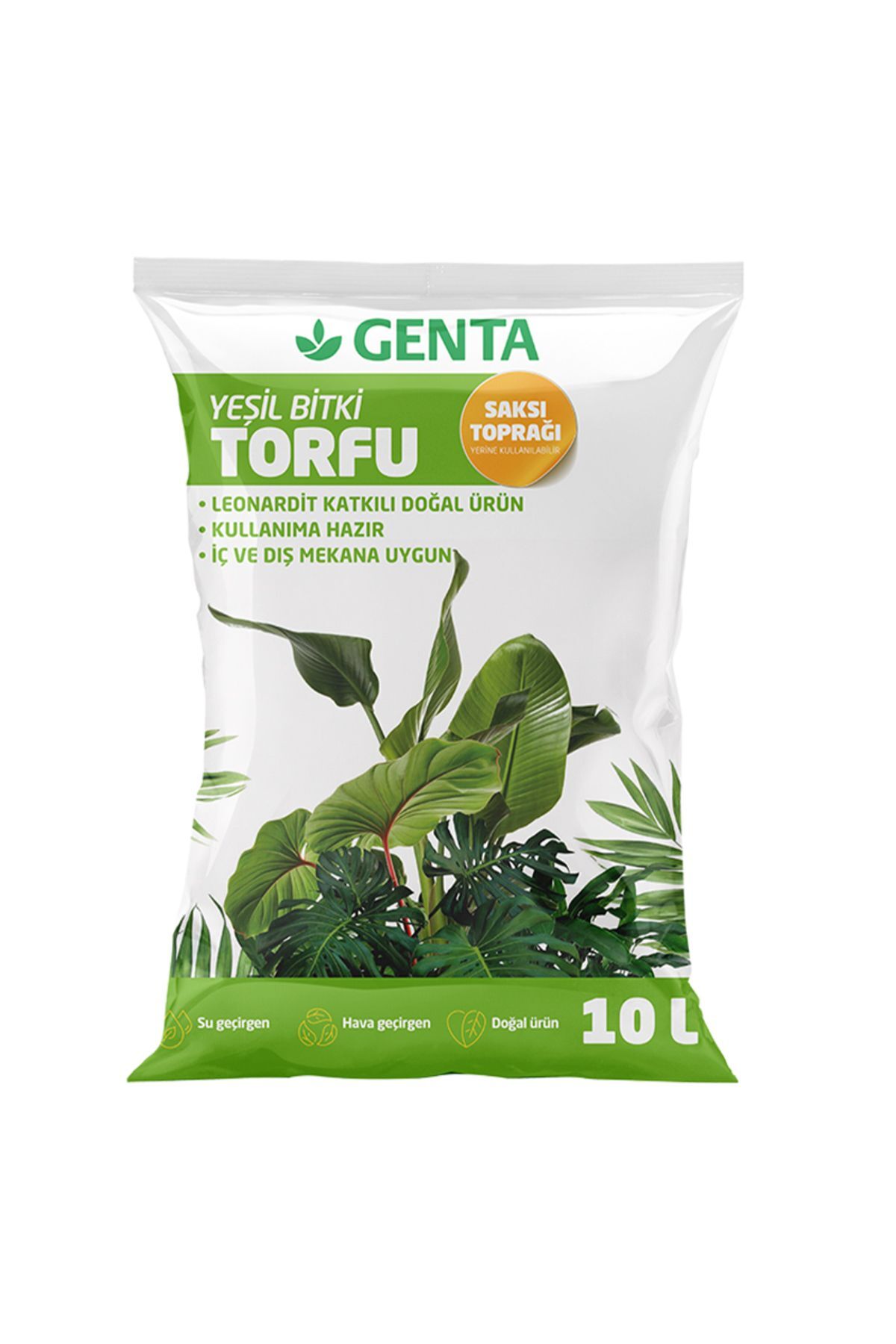 Yeşil Bitki Torfu 10 Lt