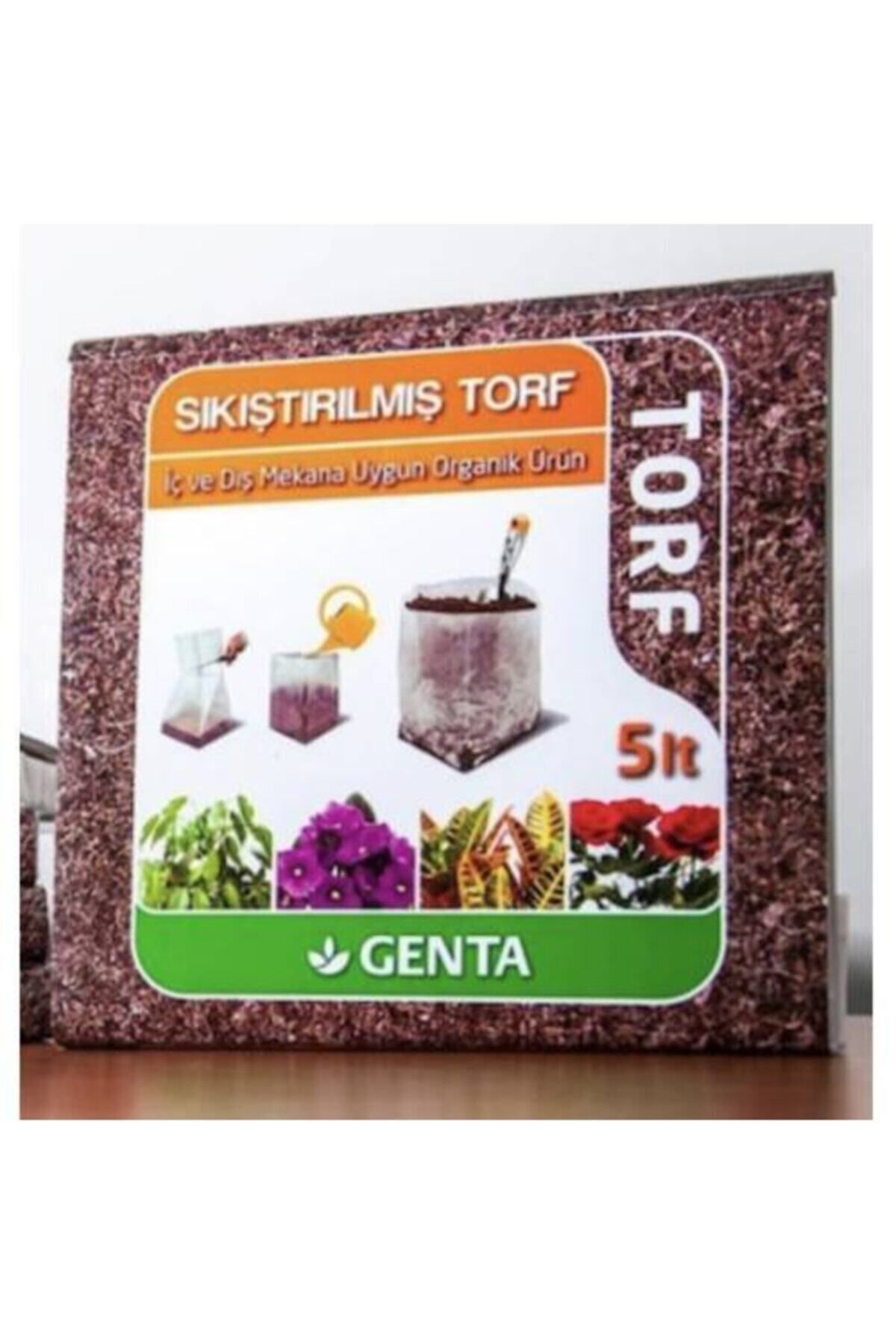 Genta Cocopeat Sıkıştırılmış Torf 5 lt