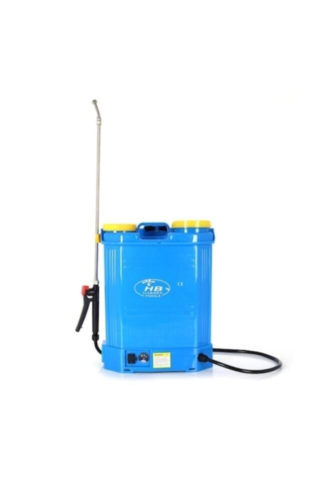 16 Lt Hb Akülü Şarjlı Sırta Takılan Su Ilaç Dezenfektan Ilaçlama Pompası Kutulu