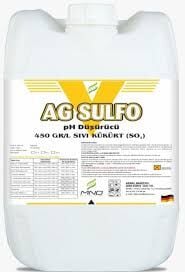 AG SULFO %45 (SO3) Sıvı Elementer Kükürt  20 lt