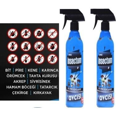 İnsectum Avcı Bit, Pire, Kene, Akrep, Karınca, Hamam Böceği Ve Sivrisinek Avcısı