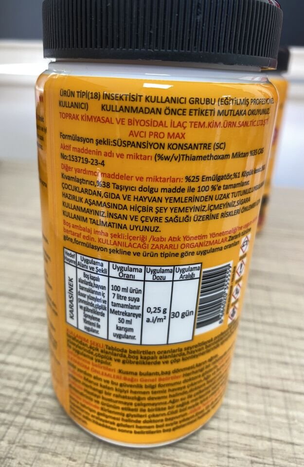 Avcı Max Pro 200 ml Karasinek için etkili çözüm 1 adet