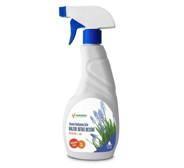 Agrobigen Genel Kullanım İçin Hazır Bitki Besini Sprey 500 1 adet