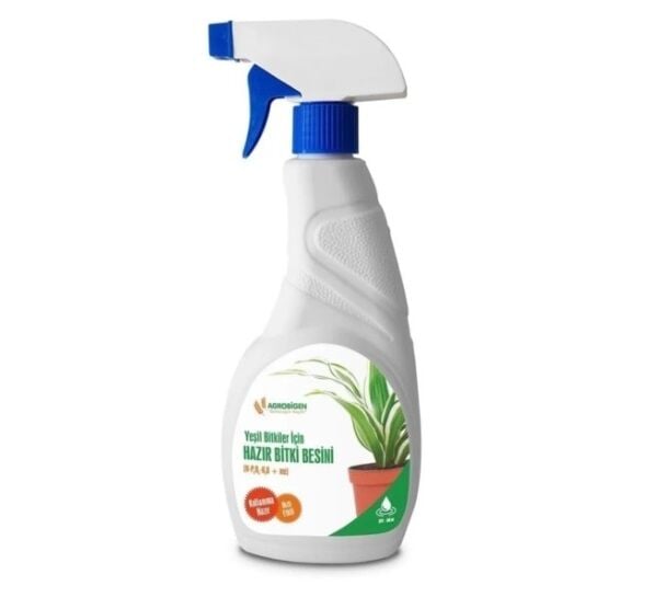 Agrobigen Yeşil Bitkiler İçin Hazır Bitki Besini Sprey 500 ml 1 adet