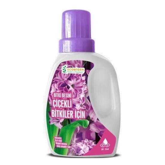 ECOBİGEN Çiçekli Bitkiler Için Bitki Besini 225 ml (sıvı-1 Adet)