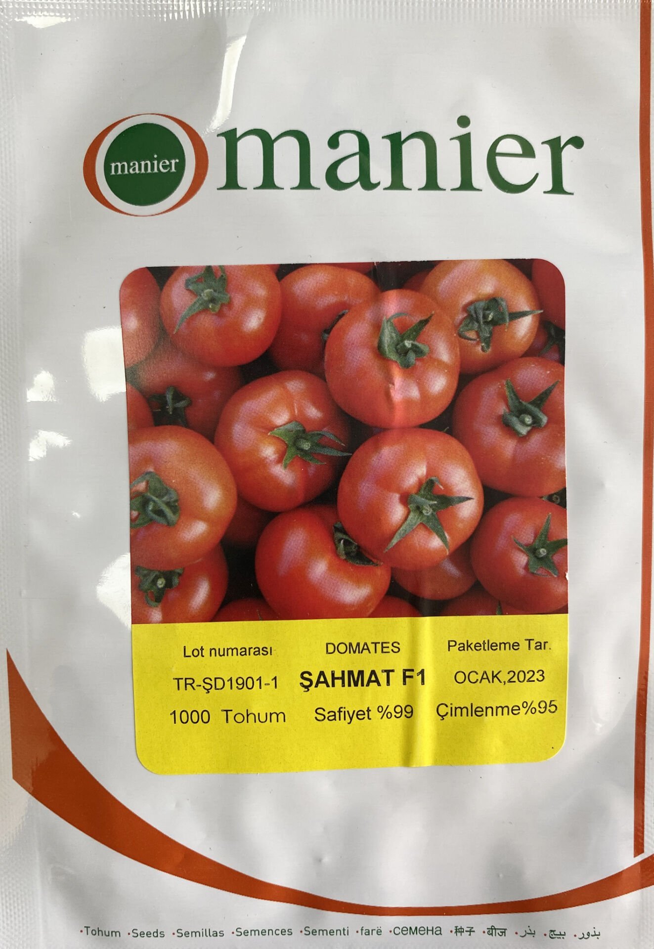 Şahmat F1 Sırık Domates Tohumu 1000 Çk/Pk