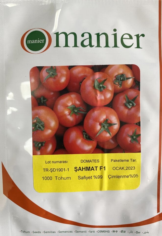Şahmat F1 Sırık Domates Tohumu 1000 Çk/Pk