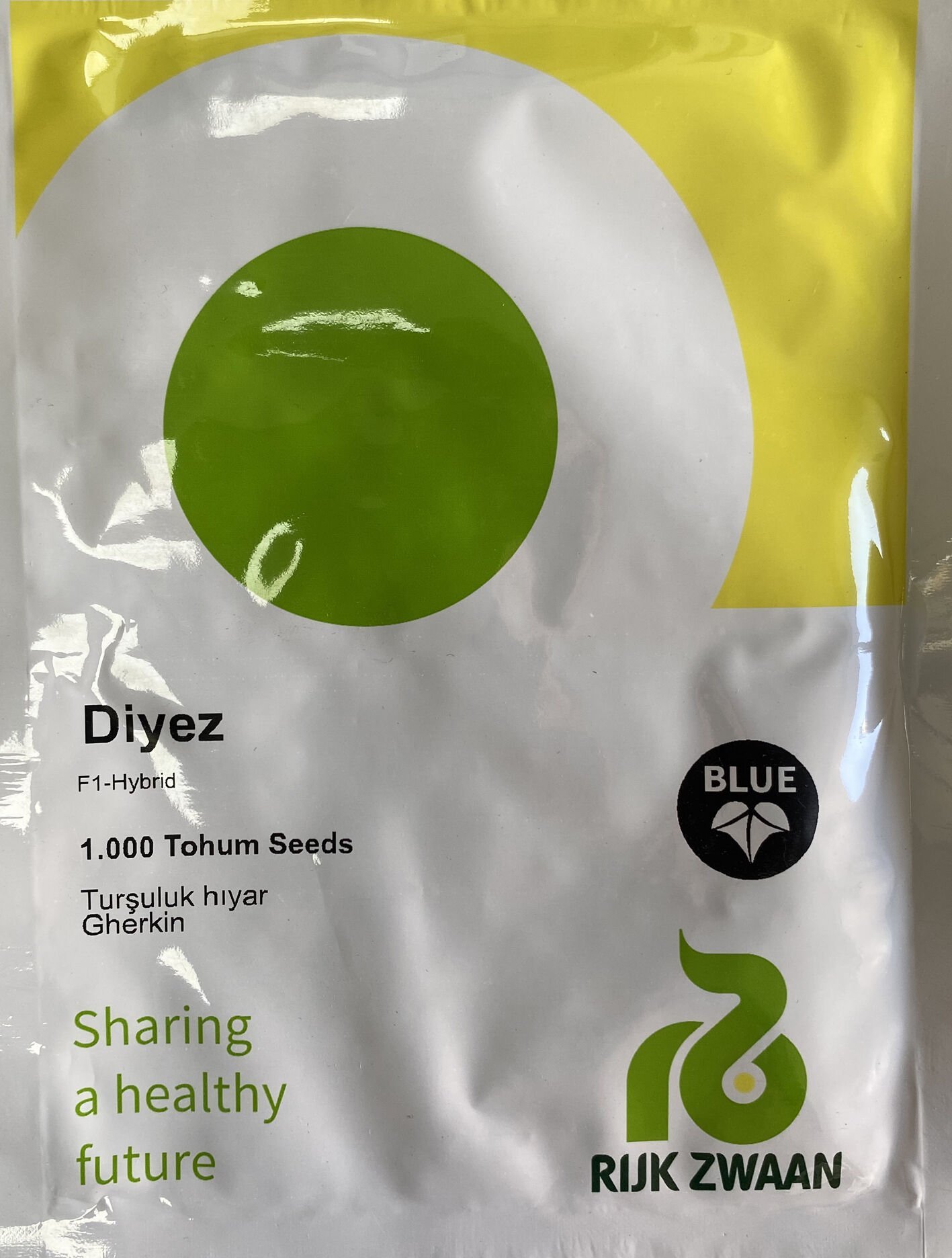 Diyez RZ F1 Turşuluk Hıyar Tohumu 1000 Pk/Çk