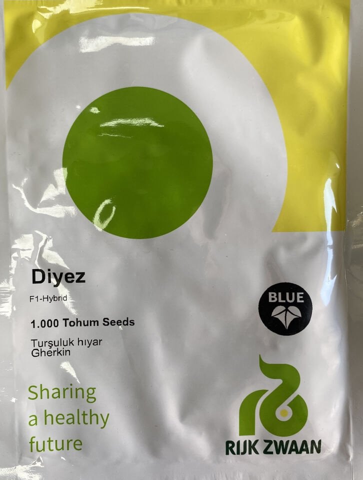 Diyez RZ F1 Turşuluk Hıyar Tohumu 1000 Pk/Çk